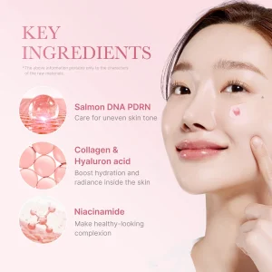 کرم کپسولی کلاژن و PDRN مدیکیوب - مواد اصلی تشکیل دهنده